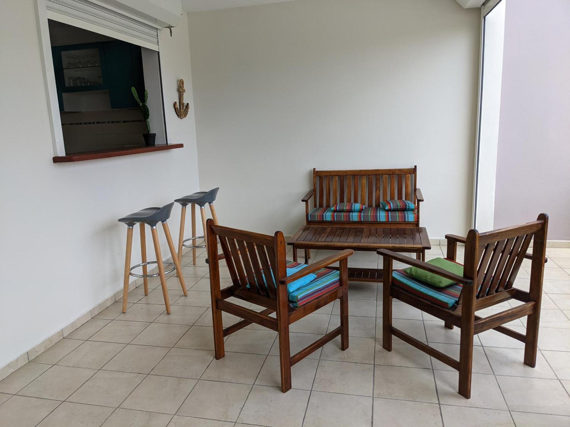 Apartamento Les Terrasses De La Marina Le Marin Exterior foto